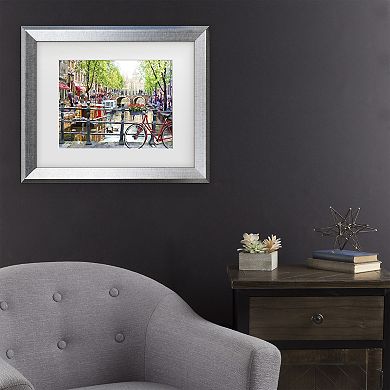 Trademark Fine Art The Macneil Studio Amsterdam Landscape Matted Framed Art