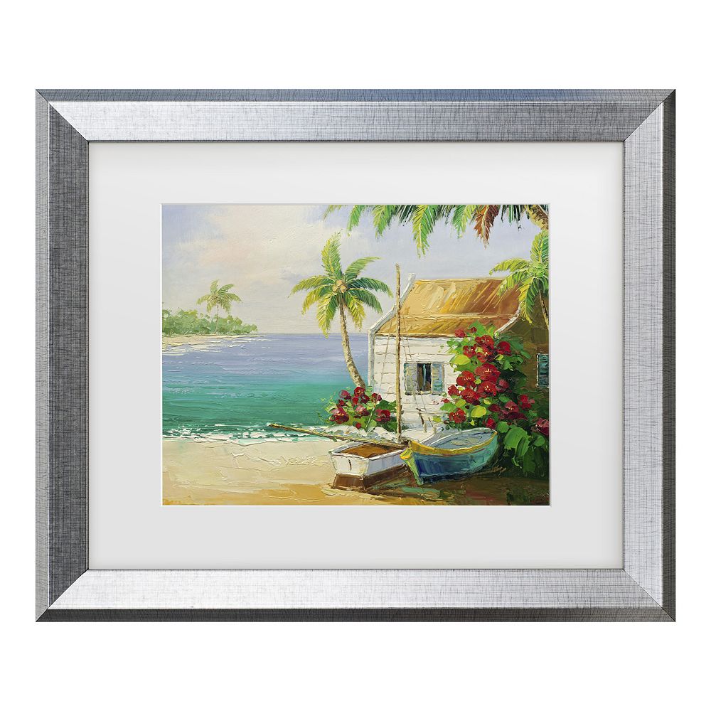 Trademark Fine Art Rio Key West Breeze Matted Framed Art