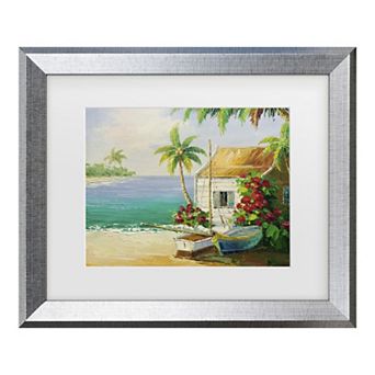 Trademark Fine Art Rio Key West Breeze Matted Framed Art