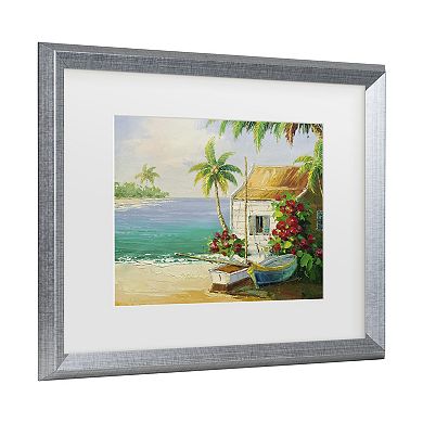 Trademark Fine Art Rio Key West Breeze Matted Framed Art