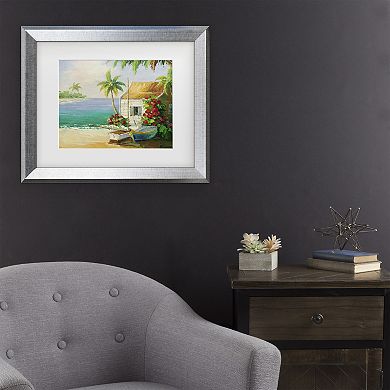 Trademark Fine Art Rio Key West Breeze Matted Framed Art