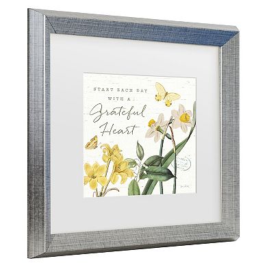 Trademark Fine Art Katie Pertiet Citron Curiosities IV Matted Framed Art