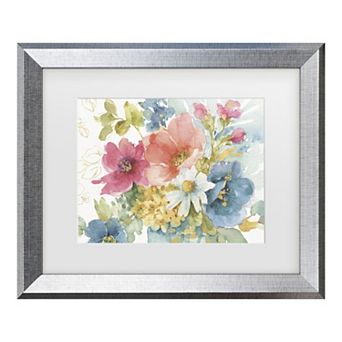 Trademark Fine Art Lisa Audit My Garden Bouquet I Matted Framed Art