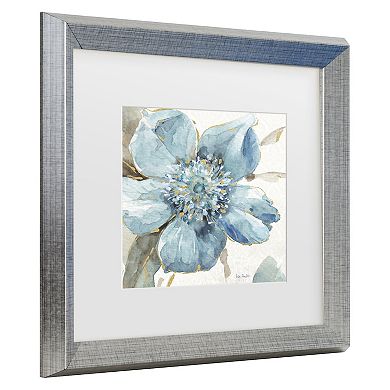Trademark Fine Art Lisa Audit Indigold VI Matted Framed Art