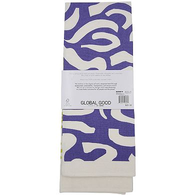 Global Good by To The Market Tea Towel