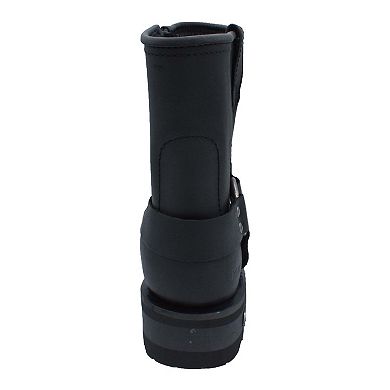 Ride Tecs 2436 Women's Leather Moto Boots