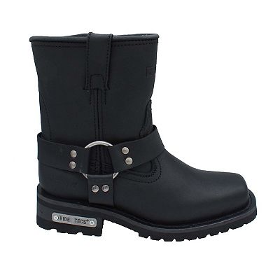 Ride Tecs 2436 Women's Leather Moto Boots