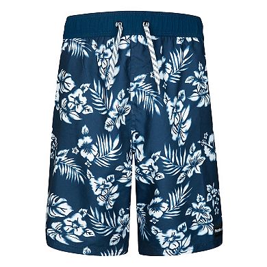 Boys 8-20 Hurley Floral Pull-On Swim Trunks