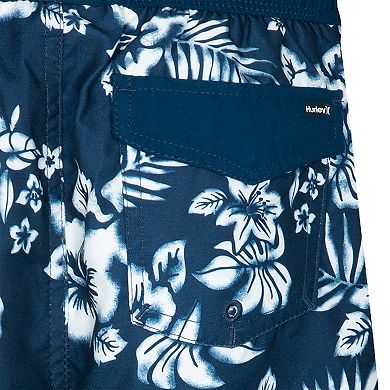 Boys 8-20 Hurley Floral Pull-On Swim Trunks