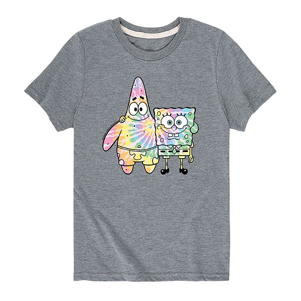 Boys 8-20 SpongeBob Patrick Tie Dye Graphic Tee