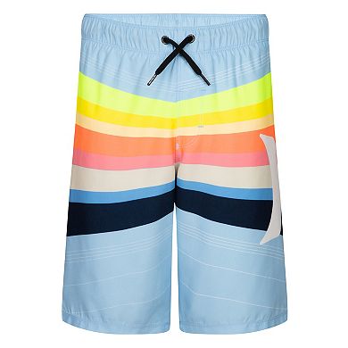 Boys 4-7 Hurley Rainbow Pull On Swim Trunks