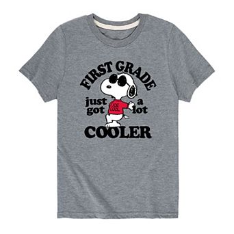 Boys 8-20 Peanuts First Grade Cooler Graphic Tee