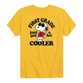 Boys 8-20 Peanuts First Grade Cooler Graphic Tee