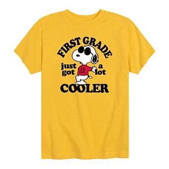 Boys 8-20 Peanuts First Grade Cooler Graphic Tee