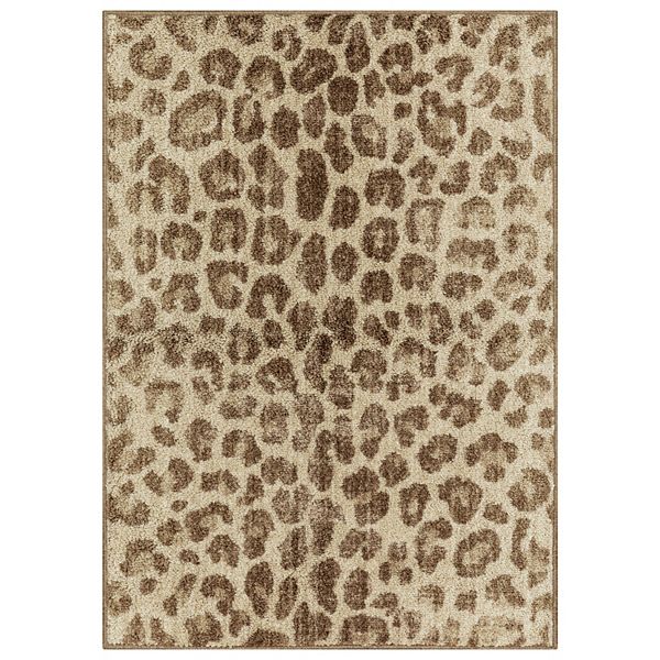 Maples Rugs Printed Loop Area & Washable Throw Rug
