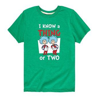 Boys 8-20 Dr. Seuss Know A Thing Or Two Graphic Tee