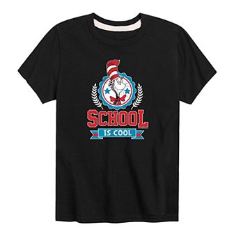 Boys 8-20 Dr. Seuss School Is Cool Graphic Tee