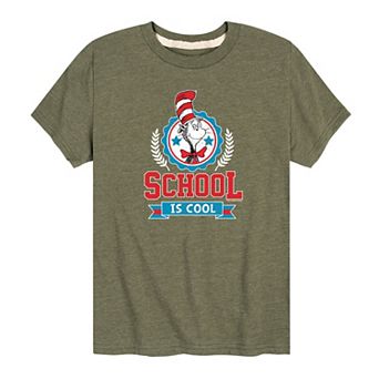 Boys 8-20 Dr. Seuss School Is Cool Graphic Tee