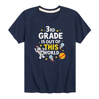 Boys 8-20 Dr. Seuss Third Grade Graphic Tee