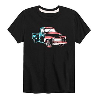 Boys 8-20 Americana Truck Graphic Tee