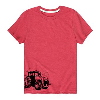 Boys 8-20 Farming Tractor Graphic Tee