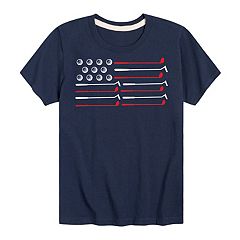 Under Armour Fish T Shirt Adult Small Blue Patriotic Bass Fish