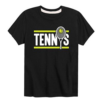 Boys 8-20 Tennis Graphic Tee