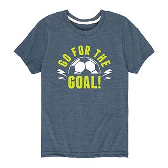 Boys 8-20 Go For The Goal Soccer Graphic Tee