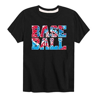 Boys 8-20 Tie Dye Baseball Graphic Tee
