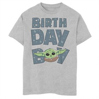 Boys 8-20 Star Wars Grogu Birthday Boy Graphic Tee
