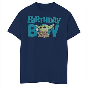 Boys 6-20 Star Wars Grogu Birthday Boy Ball Graphic Tee