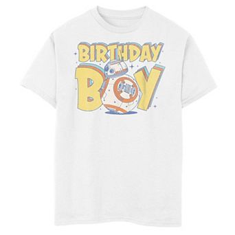 Boys 8-20 Star Wars BB-8 Birthday Boy Graphic Tee