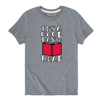 Boys 8-20 Good Day To Read Graphic Tee