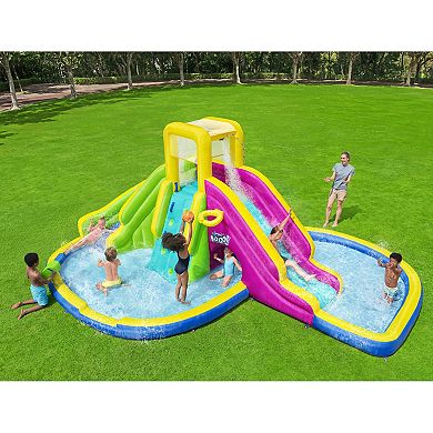 Bestway H2OGO! Funfinity Splash Kids Inflatable Mega Water Park with Air Blower