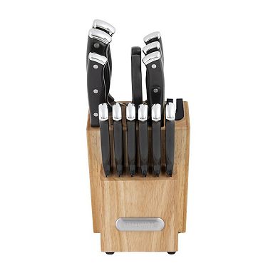 Farberware EdgeKeeper 14-pc. Knife Set with Two Cutting Boards