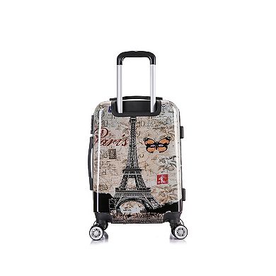 InUSA Prints 20-Inch Carry-On Hardside Spinner Luggage