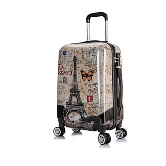 InUSA Prints 20-Inch Carry-On Hardside Spinner Luggage