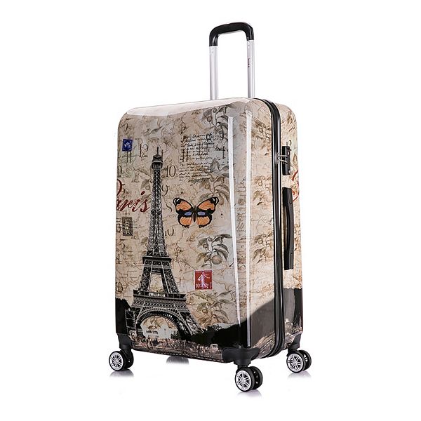 InUSA Prints 28-Inch Hardside Spinner Luggage - Paris Print