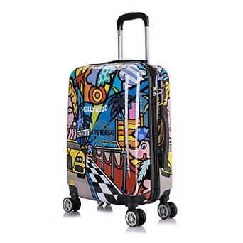 InUSA Prints Hollywood 20-Inch Carry-On Hardside Spinner Luggage