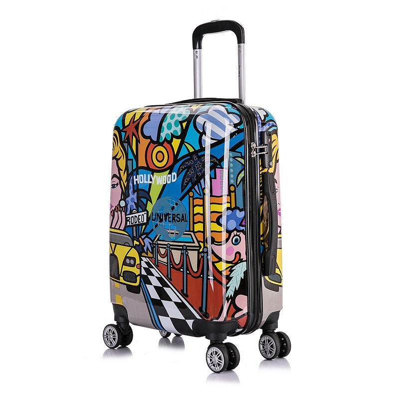 InUSA Lightweight Hardside Carry On Spinner Suitcase - Hollywood
