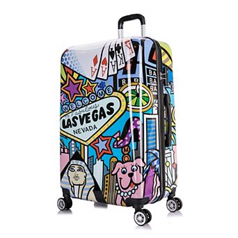 InUSA Prints Las Vegas 28-Inch Hardside Spinner Luggage