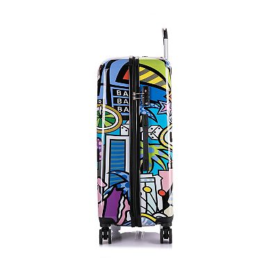InUSA Prints Las Vegas 28-Inch Hardside Spinner Luggage