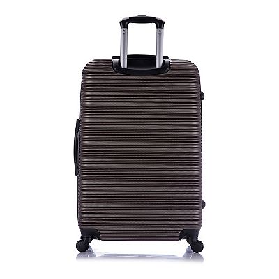 InUSA Royal 28 Lightweight Hardside Spinner Luggage Brown