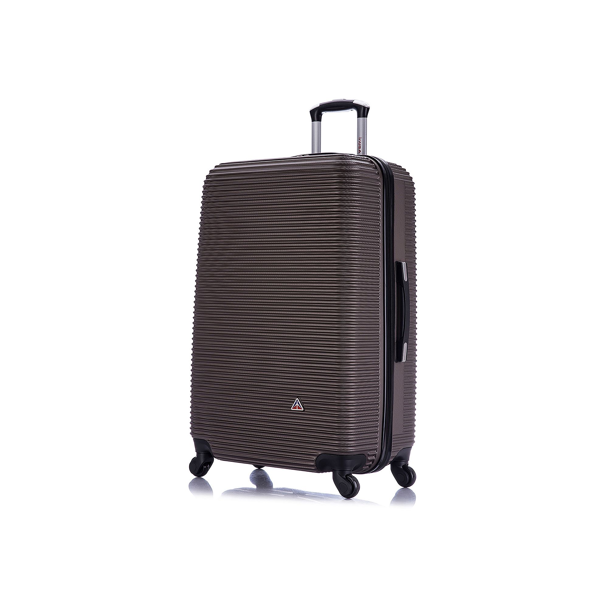 InUSA Royal 28-Inch Hardside Spinner Luggage, Brown