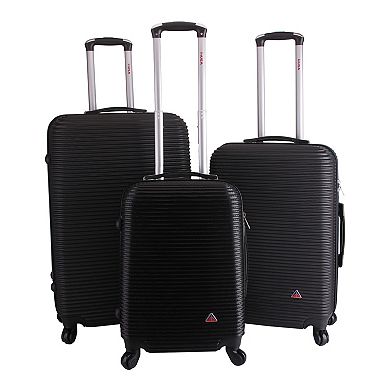 InUSA Royal 3-Piece Hardside Spinner Luggage Set