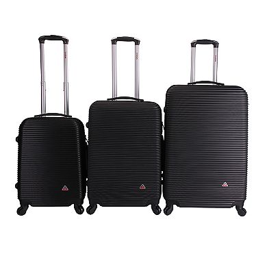 InUSA Royal 3-Piece Hardside Spinner Luggage Set