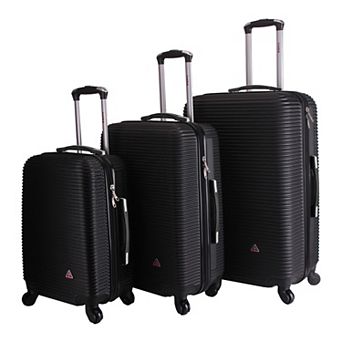 InUSA Royal 3 pc Hardside Spinner Luggage Set