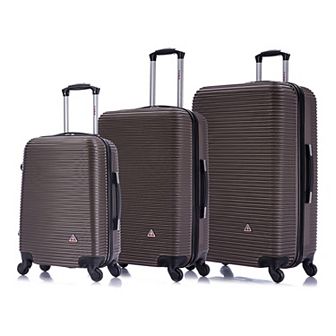 InUSA Royal 3 pc Hardside Spinner Luggage Set