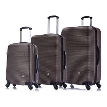 InUSA Royal 3 pc Hardside Spinner Luggage Set