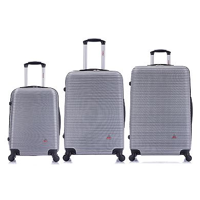 InUSA Royal 3-Piece Hardside Spinner Luggage Set